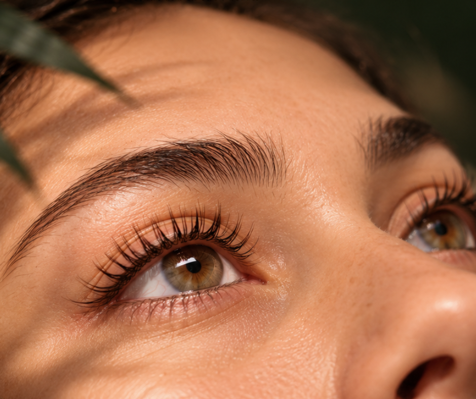 Rehaussement de cils et brow lift chez Maison Kaoni à Saint-Gilles-les-Bains